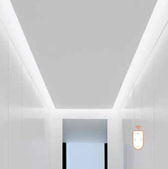 LED Ceiling lights with remote control